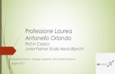 ANTONELLO ORLANDO PROFESSIONE LAUREA 21/06/2017corsi.unibo.it/Magistrale/ItalianisticaCultureLetterarieLinguistic... · L.M. Filologia, Letteratura e Tradizione Classica (Prof. B.