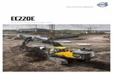 Volvo Brochure Crawler Excavator EC220E Italian · evitando possibili danni provocati da rocce e detriti. 8. Costruito per durare Quando si opera in condizioni difficili, ogni singolo