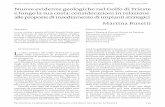 Nuove evidenze geologiche nel Golfo di Trieste e lungo la ... · Andamento della formazione arenacea (Flysch) sotto . Tigor: rivista di scienze della comunicazione - A. III (2011)
