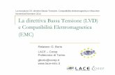 La marcatura CE: direttive Bassa Tensione, Compatibilità ...2014-12-3 · La direttive Bassa Tensione (LVD) e Compatibilitàelettromagnetica (EMC) Periodo transitorio ed entrata