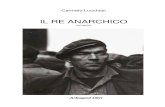 IL RE ANARCHICO - Carmelo Lucchesi .... , finalmente esce Il re anarchico ... finch© Anfitrione