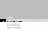 C101 · Manuale d’uso e manutenzione Owner’s manual Manuel d’utilisation et d’entretien Benutzer- und Wartungshandbuch Libro de instrucciones de uso y mantenimiento