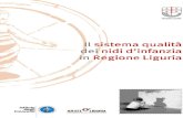 Il sistema qualità dei nidi d’infanzia in Regione Liguria · sviluppo di un sistema qualità dei servizi educativi. Il sistema - illustrato in questo documento - è l’esito di