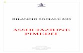 ASSOCIAZIONE PIMEDIT - PIME Milano · questo Bilancio sociale della Fondazione Pime Onlus per l'anno 2015 viene pubblicato durante il Giubileo ... In data 28-1-12 ha rinunciato alla