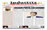 OCCUPAZIONE CREDEM PUNTA SUI GIOVANI · - in un’intervista rilasciata a Fieragricola di Verona (3-6 feb-braio 2016) - è Pietro Salcuni, presidente dell’Associazione Ita - liana