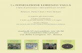 La FONDAZIONE LORENZO VALLA - Dipartimenti - Dipartimenti …dipartimenti.unica.it/.../11/Gargiulo-x-sito-Locandina-Valla-burro.pdf · La FONDAZIONE LORENZO VALLA è lieta di presentare