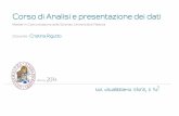 Corso di Analisi e presentazione dei dati · 2013-12-11 · Corso di Analisi e presentazione dei dati Master in Comunicazione delle Scienze, Università di Padova Docente : Cristina