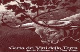 La Carta - LA TERRA TREMA · Cenni storici e geografici sul territorio (informazioni sintetiche): La presenza della vite e la produzione del vino sulle pendici del vulcano Etna risalgono