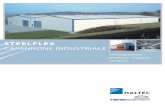 HALTEC Stahlflex 2005 06 it free - l3.cdnwm.com · Il capannone Steelflex offre numerose possibilità d’ utilizzo per l‘industria, il commercio e le attività produttive. Grazie