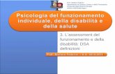 3. L’assessment del funzionamento e della disabilità: DSA ... · Molti soggetti (10 -25%) con Disturbo della Condotta, Disturbo Oppositivo Provocatorio, Disturbo da Deficit di