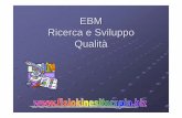 EBM Ricerca e Sviluppo Qualità - fisiokinesiterapia.biz · 20.7 16.7 15.5 21.4 Università 71.0 73.3 28.5 54.3 49.3 65.5 64.0 71.4 75.1 Imprese 4.6 3.6 0.3 0.8-1.6 1.5--Onlus. Italia