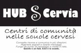 Centri di comunità nelle scuole cervesi - comunecervia.it Il progetto HUB s Cervia, promosso dal Comune di Cervia grazie al contributo della Regione Emilia Romagna (LR 3/2010), intende