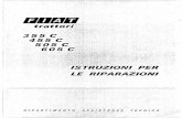 F/I/ALT/ - vieux.tracteurs.free.frvieux.tracteurs.free.fr/pdf/FIAT_355C_455C_505C_605C_italien.pdf · Polverizzatori . . Dati di resa Dati di taratura al banco della pompa d'inie