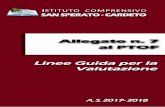 LINEE GUIDA /PROTOCOLLO VALUTAZIONE. 2017 - 2018... · Valutazione delle competenze nella scuola primaria e secondaria (pag. ... - la valutazione in itinere o formativa accerta la