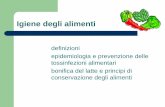 Igiene degli alimenti - uniba.it · Prevenire la contaminazione crociata tra cibi crudi e cotti durante la preparazione e la conservazione degli alimenti Lavare molto bene le verdure