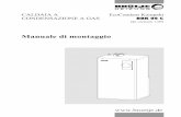 Manuale di montaggio tecniche per... ·  CALDAIA A CONDENSAZIONE A GAS Manuale di montaggio EcoCondens Kompakt BBK 22 C (da versione 1.09)