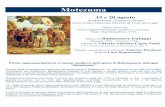 Documento ufficiale 2 - operanetwork.net · Motezuma, uno degli ultimi imperatori aztechi che regnò dal 1502 al 1520, per difendere il suo regno scelse la strada della diplomazia