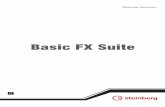 Basic FX Suite - download.steinberg.netdownload.steinberg.net/.../Basic_FX_Suite_Operation_Manual_it.pdf · Gli effetti inclusi vengono ordinati in sottomenu dai quali ... I Guitar