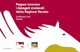 Pegaso incontra i delegati sindacali della Regione Veneto · 3. È più conveniente grazie a migliore tassazione del Tfr • Un lavoratore che ha € 30.000 lordi di retribuzione