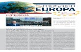mosaico EUROPA · mosaico Quali sono le ... Il 2019, anno di grande rinnovamento ... sono più che mai certo che il Comitato, in quanto casa della società civile, deve