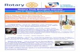 Rotary Club Bologna Galvani · Numero 7 -2016/2017 Pagina 2 Notizie dal Distretto ROTARY DAY Pregiatissime Autorità Rotariane, cari So-ci ed Amici, è bello e ci colma il cuore di