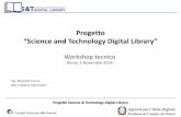 Progetto “Science and Technology Digital Librarystdl.cnr.it/images/icagenda/files/1Lancia_DEF.pdf · Istituto Nazionale di Fisica Nucleare (INFN) ... integrare servizi avanzati