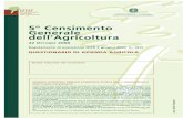 5° Censimento Generale dell’Agricoltura · 2011-01-07 · dell'Agricoltura 5° Censimento Generale ... 2.3 Società di persone e di capitali a) ... 3.VENDITA DEI PRODOTTI DELL’AZIENDA(Annata