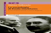 La doctrine d’Emile Maurice Halbwachs S ULTURE La ... · alla memoria di Emile Durkheim (1858-1917) dopo la sua morte. ... ripercorre le tappe essenziali del pensiero di Durkheim,