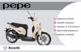 MANUALE UTENTE OWNER’S MANUAL MANUEL D’ …… · Benelli Q.J. srl shall not be held responsible for any errors contained in its technical or information manuals. The right to