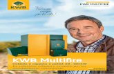 KWB Multifire · PDF filecombustibile consente un impiego della caldaia a cippato e pellet KWB Multifire sia in una grande casa unifamiliare che in un locale commerciale, fino una