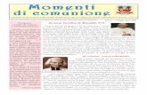 Momenti di comunione - oblatedinazareth.com · ruolo e della missione del sacerdote nella Chiesa e nella società contemporanea» e «la necessità di potenziare la formazione permanente