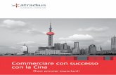 Commerciare con successo con la Cina - Atradius USA ... · Dieci principi importanti per vendere con successo ai potenziali acquirenti cinesi ... ovvero una società ... 500.000 $