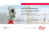 Leica FlexLine - Liralabliralab.uniroma1.it/sites/default/files/attrezzature/FlexLine_User... · Manuale d'uso Versione 2.0 Italiano. ... 9.13 Roadworks 3D 182 ... 12 Cura e trasporto