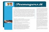 Teenagers - fagnonipaolo.files.wordpress.com · lettura e della scrittura. Certamente, realizzare un giornale non è una cosa semplice perché richiede tempo, volontà e, soprattutto,