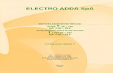 ELECTRO ADDA SpA · electro adda spa motori asincroni ... caratteristiche nominali e di funzionamento ... prestazioni elettriche delle macchine elettriche rotanti all’avviamento