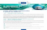 IL BILANCIO UE PER IL FUTURO - ec.europa.eu · il controllo giurisdizionale effettivo da parte di organi giurisdizionali indipendenti, la prevenzione e la repressione delle frodi,