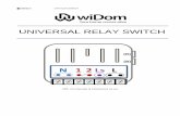 N 1 2 Ls L - widom.it UBS Operating Manual... · la connessione a due fili AC Sensing, ... Richiudere la scatola dell’impianto elettrico che contiene il dispositivo 4) ... punto