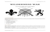 WILDERNESS WAR - goblins.net · per il movimento su terra che su barche. Frecce: le frecce che escono da ... più alcune attività di fine anno compongono un anno, che si ... 5.31