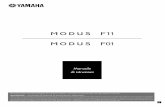 Manuale di istruzioni - Yamaha Corporation · Manuale di istruzioni Per informazioni sull'assemblaggio del supporto tastiera, ... Un'eventuale fuoriuscita di liquido potrebbe penetrare