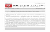 Repubblica Italiana BOLLETTINO UFFICIALE · Visto il Regolamento regionale di attuazione degli articoli 22 bis e 22 ter della Legge Regionale 26 luglio 2002, n. 32 (Testo Unico della