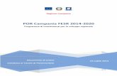 POR Campania FESR 2014 2020 - madeinitaly.org · In data 22 aprile 2014 il DPS ha inviato l’Accordo di Partenariato alla Commissione Europea, approvato in sede di ... Graziano Delrio,