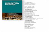 stagione concertistica ORCHESTRA CITTÀ direttore DI ... · musiche Astor Piazzolla stagione concertistica ORCHESTRA CITT ...