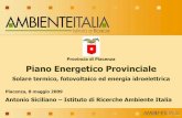 Provincia di Piacenza Piano Energetico Provinciale · Per tutte le categorie di edifici (pubblici o privati), nel caso di nuove costruzioni o nuove ... 5 kW per fabbricati industriali