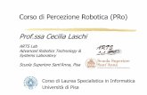 Corso di Percezione Robotica (PRo) Prof.ssa Cecilia Laschididawiki.cli.di.unipi.it/lib/exe/fetch.php/pro/pro2009-a1... · applicazioni biomediche. Programma del Corso di PRo • Modulo