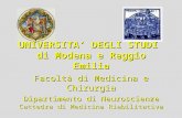 Presentazione di PowerPointarchivio-dolly.unimore.it/riabilitazione/2010/file.php/1/... · PPT file · Web view2011-03-23 · UNIVERSITA’ DEGLI STUDI di Modena e Reggio Emilia