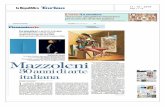 2016 11 10 LaRepubblica-Torino 1 - mazzoleniart.commazzoleniart.com/wp1/wp-content/uploads/2016/08/2016_11_10... · traverso le principali icone italiane del Novecento passate nella
