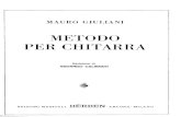 Mauro Giuliani - Metodo Per Chitarra - nikolaminev.com Guitar Scores/Noti/Mauro Giuliani... · Title: Mauro Giuliani - Metodo Per Chitarra.pdf Author: Nikola 2 Created Date: 1/29/2006