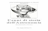 Modello del sistema solare dal Mysterium Cosmographicum di ... OLIASTRO/VARIE/STORIA DELL... · traiettorie visibili del Sole, della Luna e di tutti i pianeti ad eccezione di Plutone.