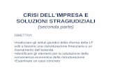 CRISI DELL’IMPRESA E - DSE - Servizi aggiuntivi del DSE · volti a favorire una ristrutturazione finanziaria e un risanamento dell’azienda ... “L'imprenditore in stato di crisi