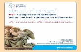 69° Congresso Nazionale della Società Italiana di Pediatriacongresso.sip.it/2013/documenti/SIP_2013_Programma.pdf · Giacomo Faldella Luigi Greco Marcello Lanari Laura Mazzanti